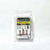 Стингеры Gurza-LEADER STINGER RIG ST-36 № 6 Red (3шт/уп) (L=5/7/8,5сm)