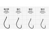 Крючки Gurza-Drop Shot Hook № 1/0 BN (0,265 г / Ø 0,98 мм) (9шт/уп)