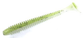 Силиконовая приманка FISHING STYLE SPRING TAIL 3,5"(88 мм) уп.8 шт.#050 Pearl Green