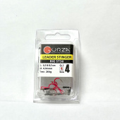 Стингеры Gurza-LEADER STINGER RIG ST-36 № 4 Ruv (2шт/уп) (L=6,5 и 8,5 сm) Ø 0,54 mm test 26 kg