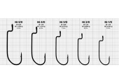 Крючки Gurza-Shank Magna O'Shaughnessy № 3/0 BN (8шт/уп)