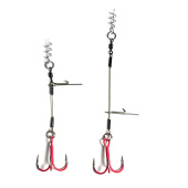 Стингеры Gurza-LEADER STINGER RIG ST-36 № 1 Ruv (2шт/уп) (L=9 и 12 сm) Ø 0,54 mm test 26 kg
