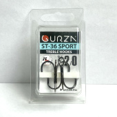 Крючки Gurza-treble hooks ST-36 SPORT BC № 2/0 (2шт/уп)