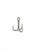 Тройной крючок №6 black уп 50шт