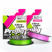 Шнур ProJig UltraLight      0,05 мм, 2,2 кг, 150 м, светло-зеленый