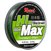 Леска Momoi Hi-Max Olive Green  0,12 мм, 1,6 кг, 100 м, оливковая (уп.5 шт)