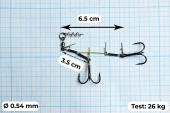 Стингеры Gurza-LOWER STINGER RIG ST-36 №2 BN (1шт/уп)