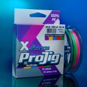 Шнур ProJig X-Force Multicolor  0,10 мм, 6,0 кг,  150 м