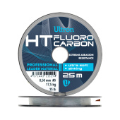 Леска Ultron HT-Fluorocarbon 0,25 мм, 5,5  кг, 25 м, прозрачная