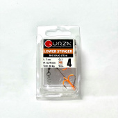 Стингеры Gurza-LOWER STINGER RIG DUO ST-36 № 4 ORuv (1шт/уп) l 7 cm Ø 0,54 mm test 26 kg