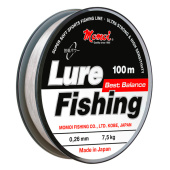 Леска Momoi Lure Fishing 0,17 мм, 3,5 кг, 100 м, прозрачная (уп.5 шт)