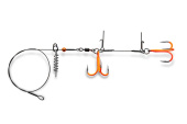 Стингеры Gurza-STINGER PIKE RIG DUO ST36 № 1/0 ORuv (1шт/уп)