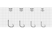 Крючки Gurza-WALLEYE DS HOOK № 1/0 BN (7 шт/уп)