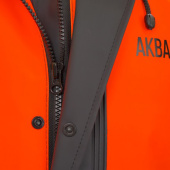 Костюм РОКОН Аквапроф,  48-50, 170-176, оранж/черн (ПВХ 500 г/м, 15 000 мм вод.ст.)