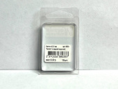 Мормышка WORMIX Капля 3 "Белая" с медной коронкой крючок № 16 0,5 гр. 8033 уп(10шт)