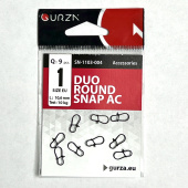 Застежки Gurza-DUO ROUND Snap AC № 1 (9шт/уп)