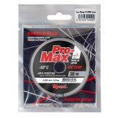Леска Momoi Pro-Max Ice Stop 0,085 мм, 0,9 кг, 30 м, прозрачная, Barrier Pack (уп.14 шт)