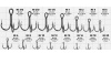 Ganci Tripli Owner ST-36 BC, ST-26 BC, ST-21 BC – Taglie #8 #10 Per Pesca In Mare