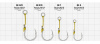 Крючки Gurza-ASSIST SINGLE HOOK JH-51 № 2/0 TIN (2шт/уп)