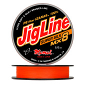 Шнур Momoi JigLine Super Silk 0,08 мм, 6,2 кг, 100 м, оранжевый