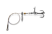 Стингеры Gurza-STINGER PIKE RIG ST36 № 1/0 BC (1шт/уп)