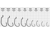 Крючки Gurza-WORM 101 LE №.6 BN (6шт/уп)